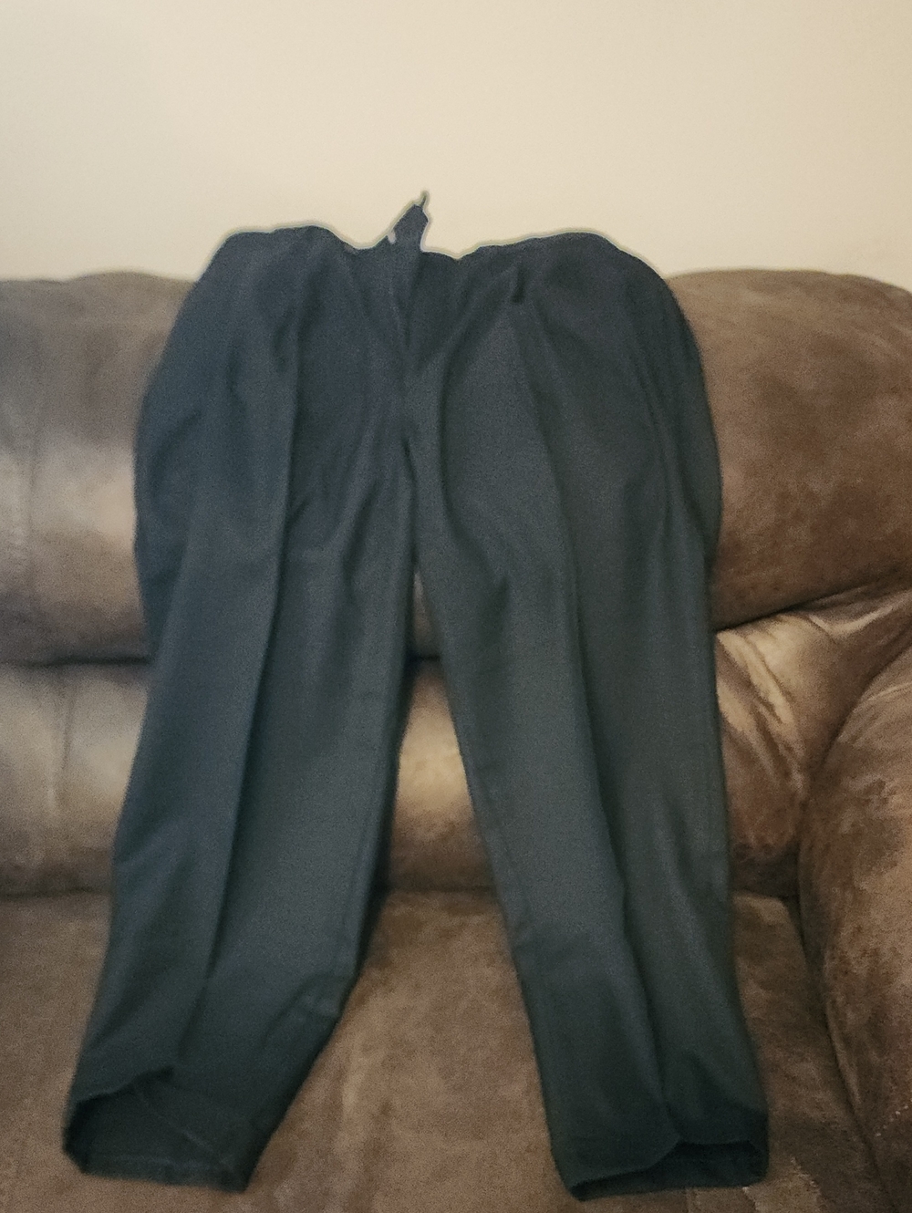 Louis Raphael Men's Black Dress Trousers